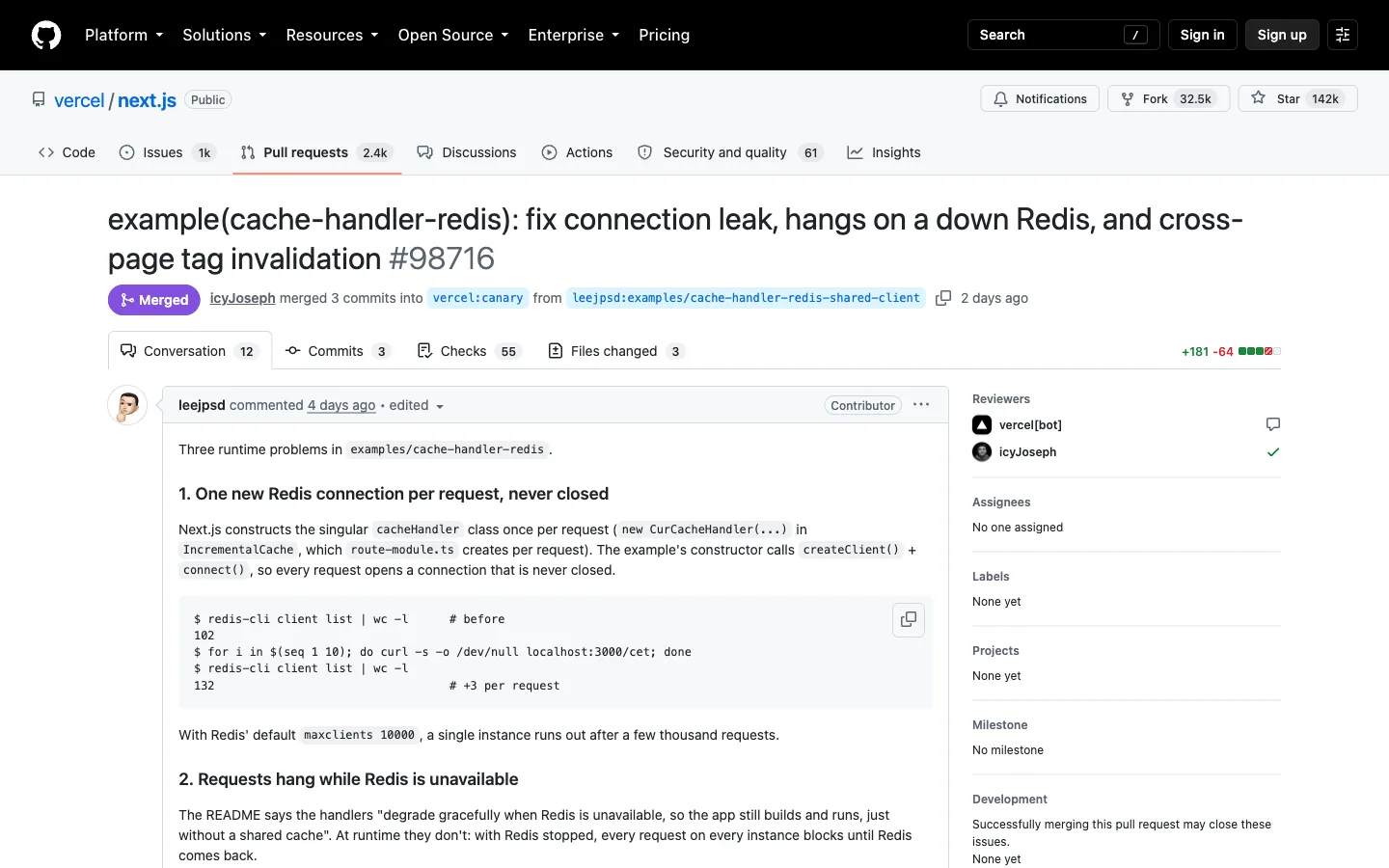 Next.js 공식 저장소에 PR 두 개를 머지했다: 오픈소스에 기여한 이야기