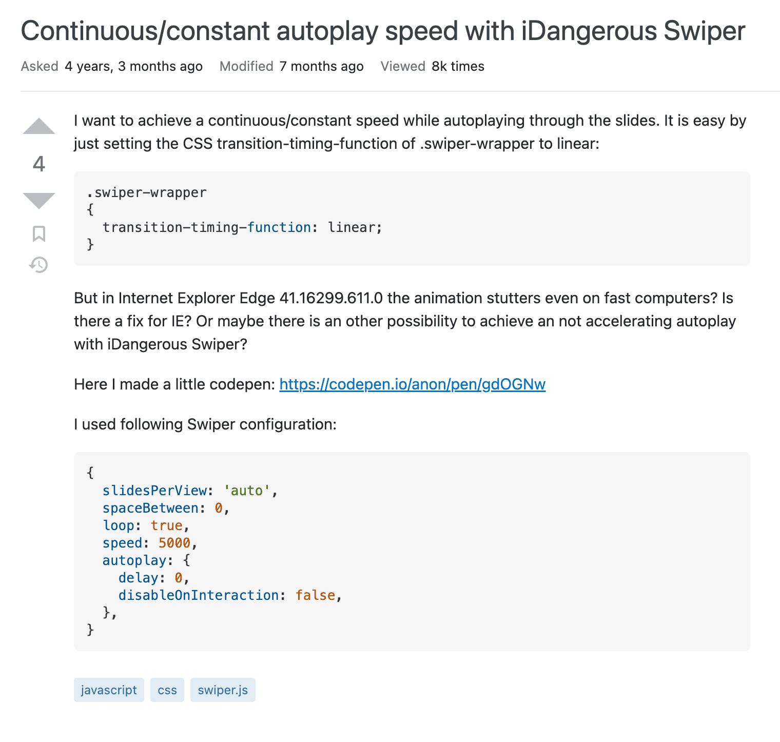 CSS pure css slide (keyframe slider) 전광판 효과